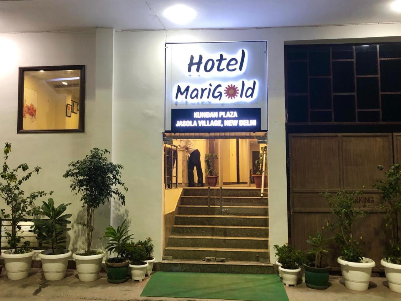 Hotel Marigold New Delhi Exteriör bild